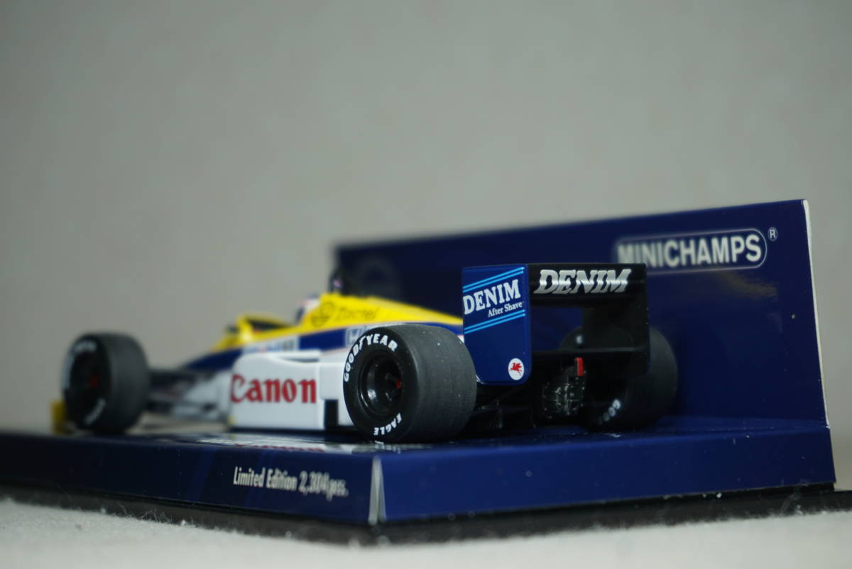 1/43 たばこ加工 ロズベルグ オーストラリア優勝 MINICHAMPS Williams FW10 B HONDA #6 Rosberg 1985 Australian ウィリアムズ ホンダ_画像2