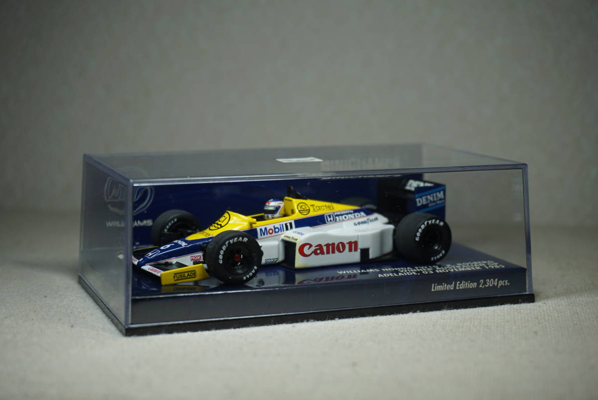 1/43 たばこ加工 ロズベルグ オーストラリア優勝 MINICHAMPS Williams FW10 B HONDA #6 Rosberg 1985 Australian ウィリアムズ ホンダ_画像10