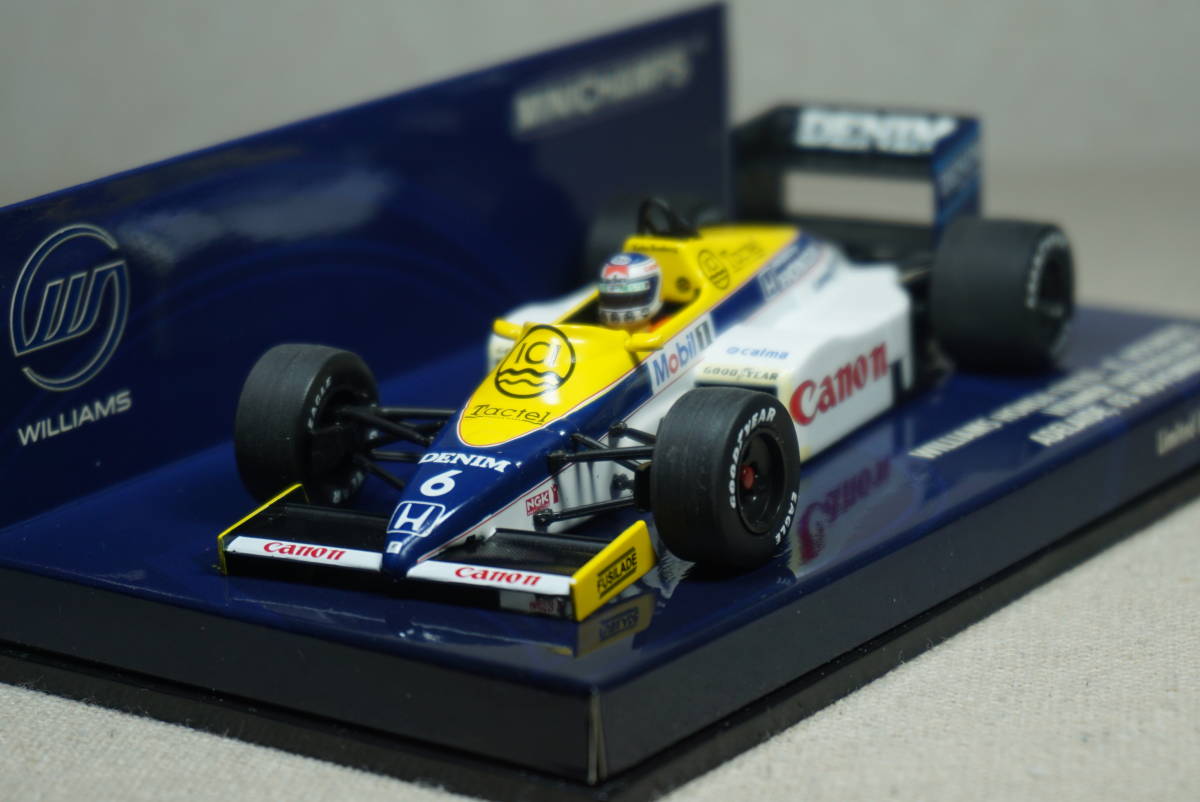 1/43 たばこ加工 ロズベルグ オーストラリア優勝 MINICHAMPS Williams FW10 B HONDA #6 Rosberg 1985 Australian ウィリアムズ ホンダ_画像8