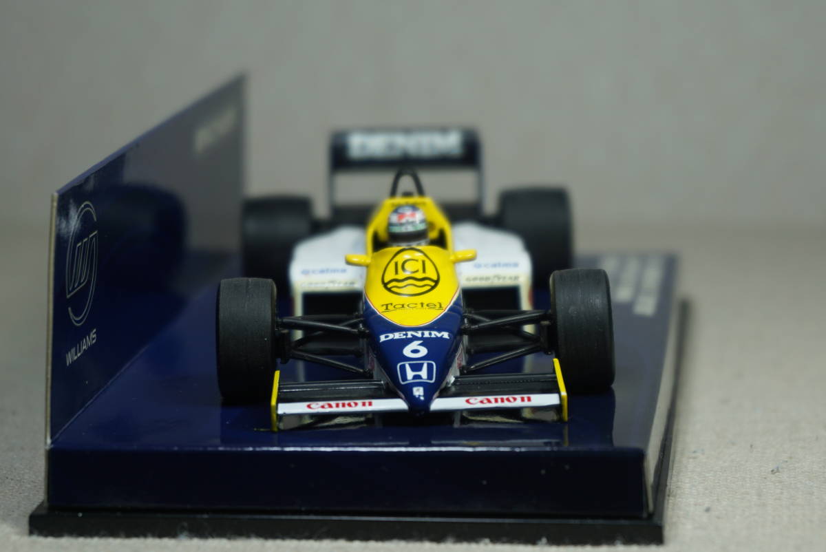1/43 たばこ加工 ロズベルグ オーストラリア優勝 MINICHAMPS Williams FW10 B HONDA #6 Rosberg 1985 Australian ウィリアムズ ホンダ_画像5