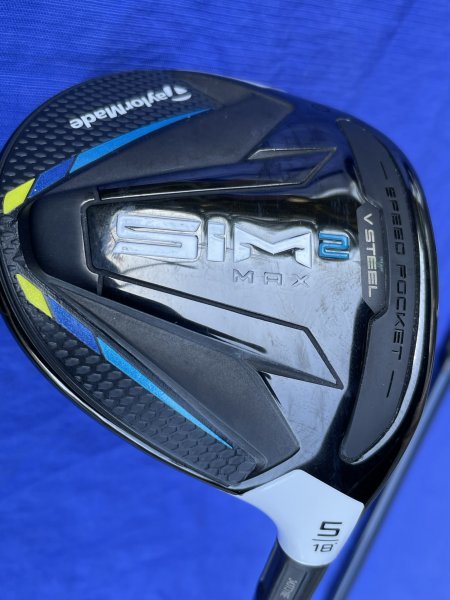 ☆中古美品☆SIM2 MAX(シム ツー マックス) #3(15°)・#5(18°) 2本セット 【VENTUS FW 6-S】_画像3