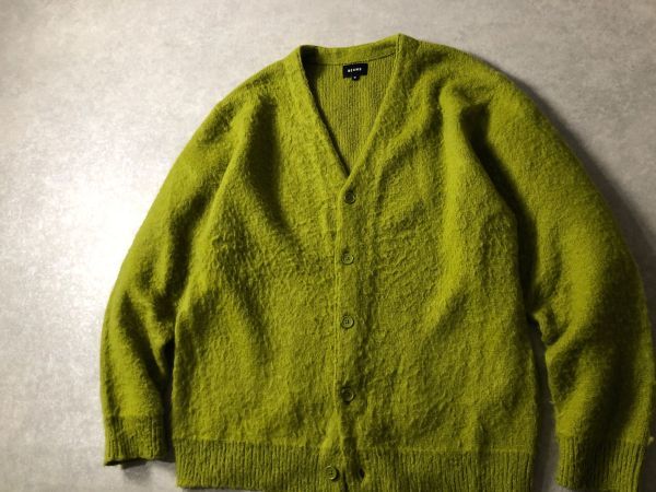 22AW・定価1.3万●BEAMS●7ゲージ ソリッド シャギー カーディガン●ビームス_画像4