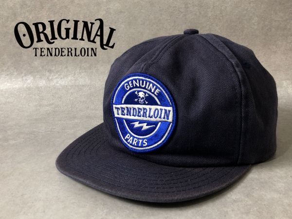 TENDERLOIN●スカルロゴワッペン キャップ 帽子 CAP●テンダーロイン_画像1