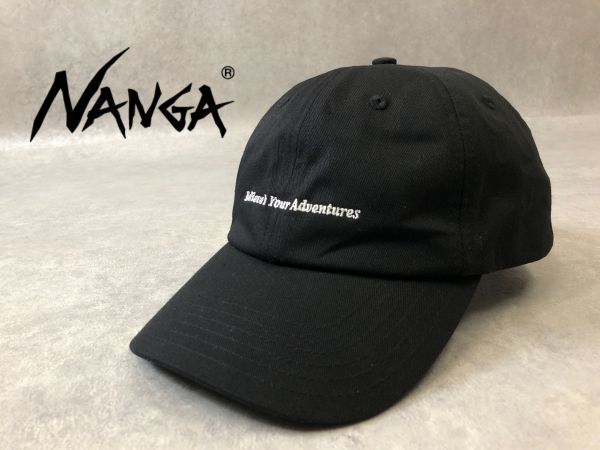 NANGA●オールシーズン キャップ EMBROIDERY CAP 帽子●ナンガ_画像1