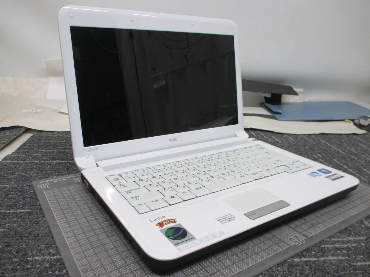 J774　　NEC　LaVie LE150/D　HDDレス　　ノートPC　メンテナンス前提_画像4