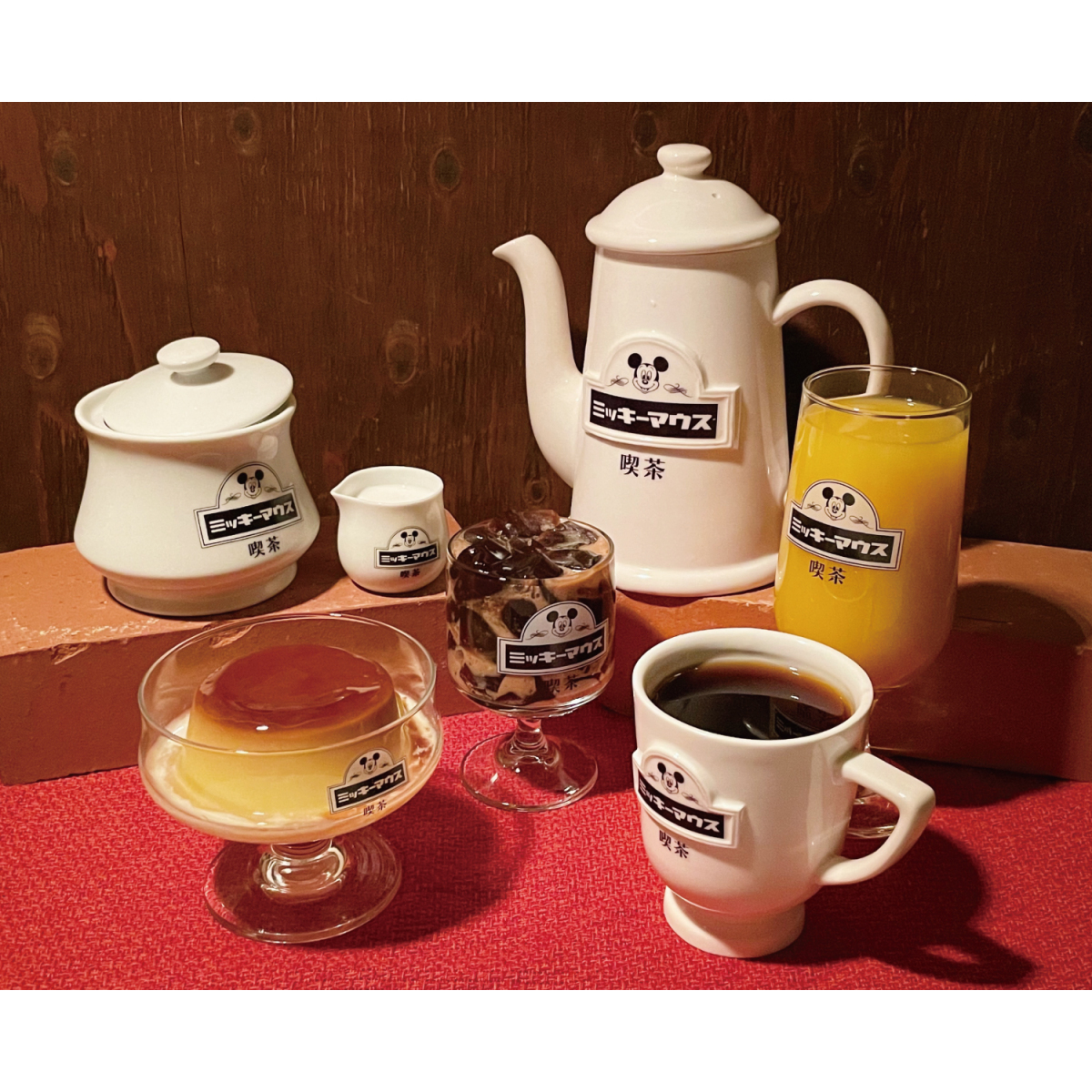 ディズニー レトロミッキー喫茶 マグカップ ミッキーマウス 210ml レトロ かわいい おしゃれ 母の日_画像4