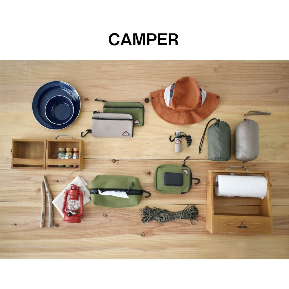 キッチンペーパーボックス CAMPER スパイスラック 調味料ラック スパイスボックス アウトドア_画像7