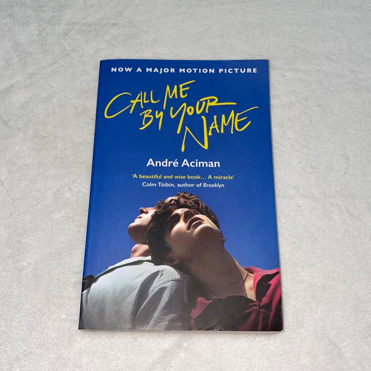 Call Me By Your Name 君の名前で僕を呼んで 洋書　本　映画