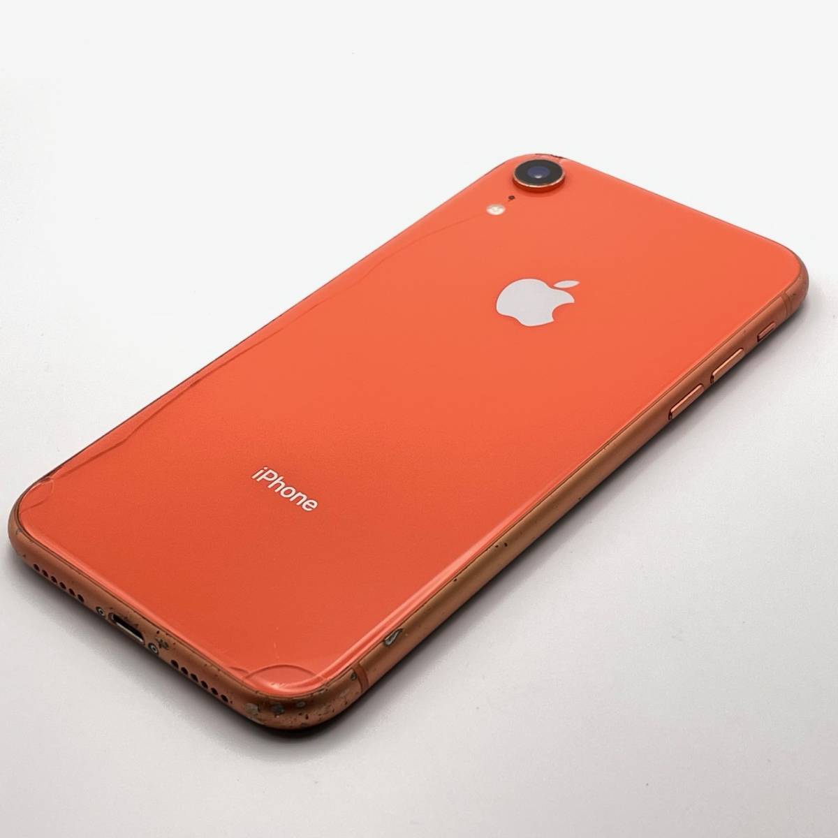 ジャンク品扱い 背面割れ Apple アップル iPhone XR 64GB SIM