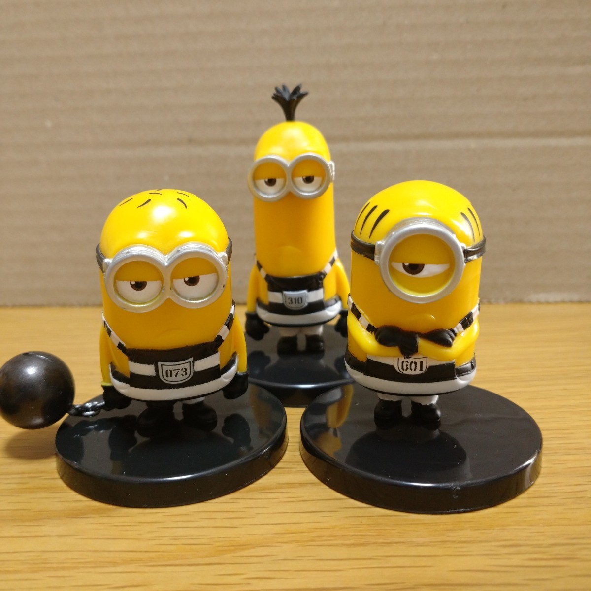 minions minion. person figure set Mini on z Mini on figure collection ornament decoration ga tea collection mascot prisoner