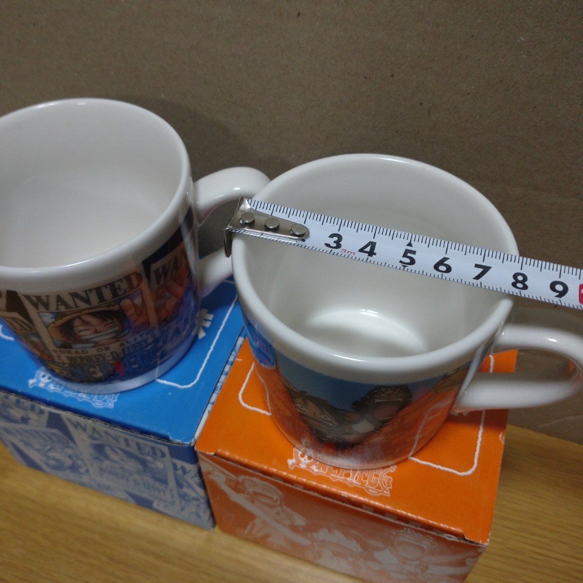 ONE PIECE 非売品 ワンピース マグカップ セット マスコット コップ グッズ カップ コレクション ロゴ 非売品 ノベルティ 限定 Mug cup set_画像4
