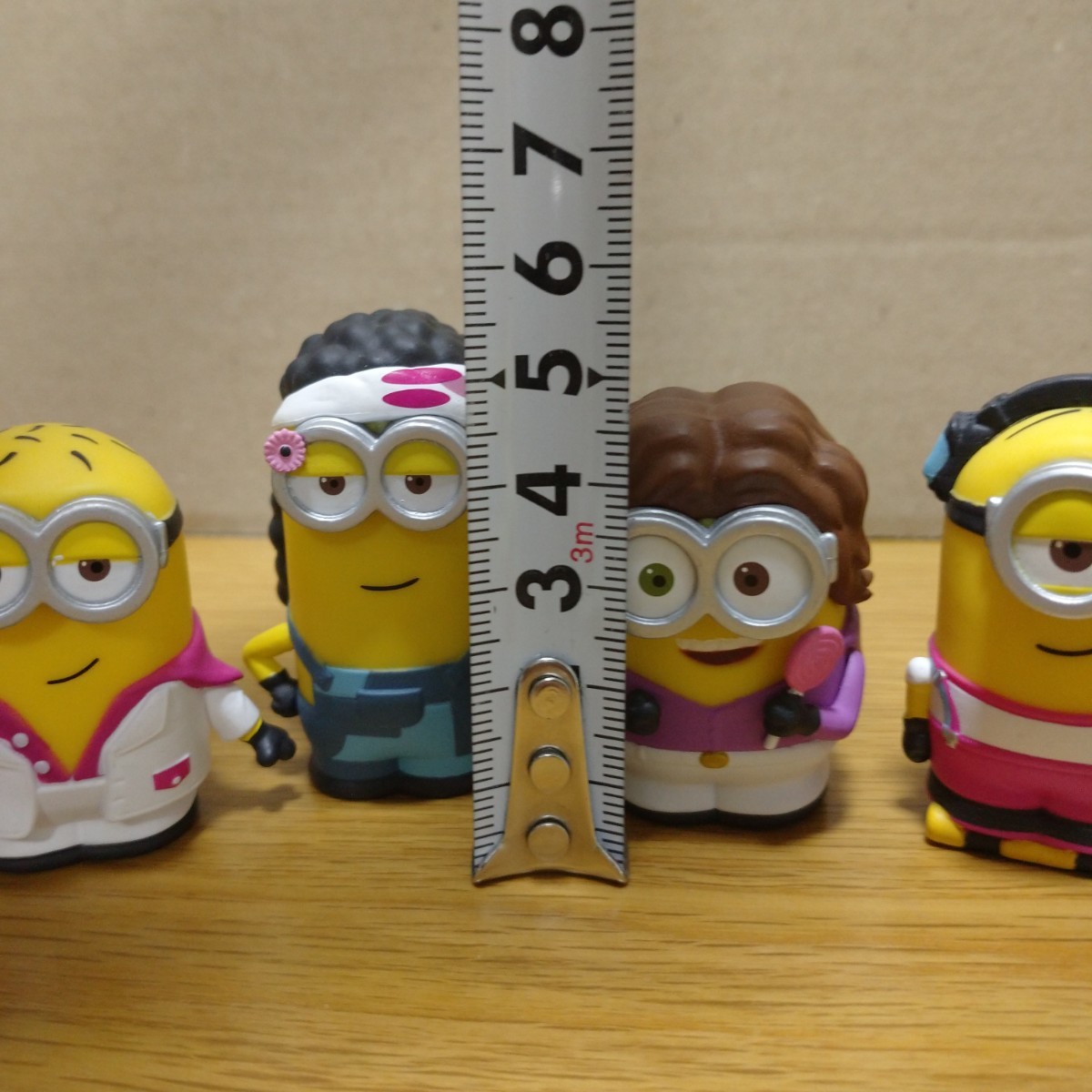 sofubi minion minions ミニオン ミニオンズ マスコット フィギュア ソフビパペット コレクション セット 置物 ソフビ figure bob ボブ ③_画像4