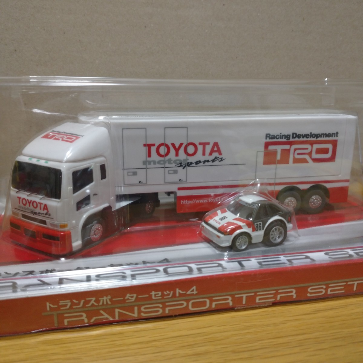 TOYOTA トヨタ TRO AE86 86 トランスポーターセット トランスポーター チョロQ コレクション トレーラー ミニカー TAKARA TOMY collection
