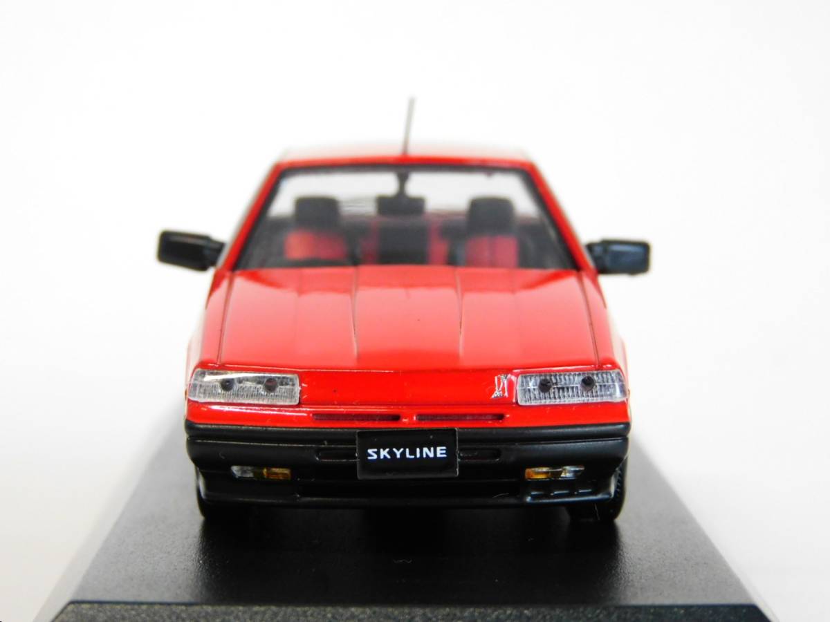 32）京商 1/43 Nissan Skyline 2000 TURBO RS-X 鉄仮面 日産 スカイライン ミニカー _画像4