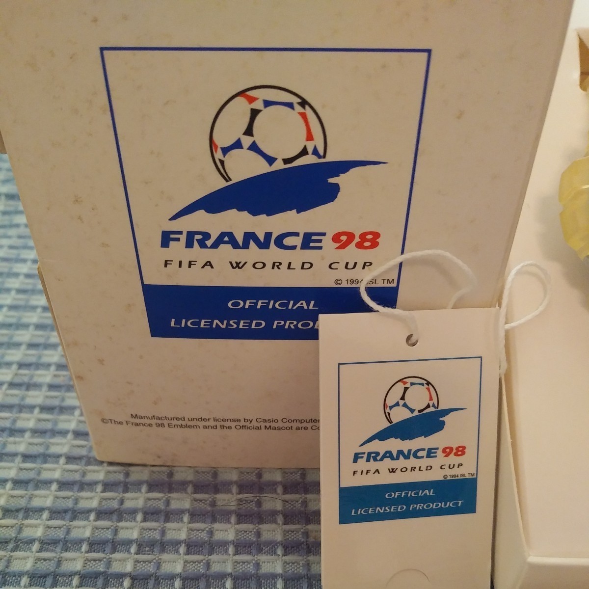 CASIO カシオ Gショック G-SHOCK DW6900WF FRANCE 98 FIFA WORLD CUP 中古美品　フランスワールドカップ ’98_画像3