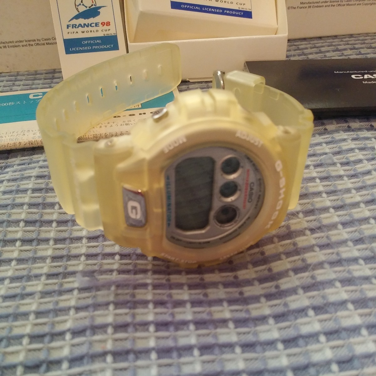 CASIO カシオ Gショック G-SHOCK DW6900WF FRANCE 98 FIFA WORLD CUP 中古美品　フランスワールドカップ ’98_画像6