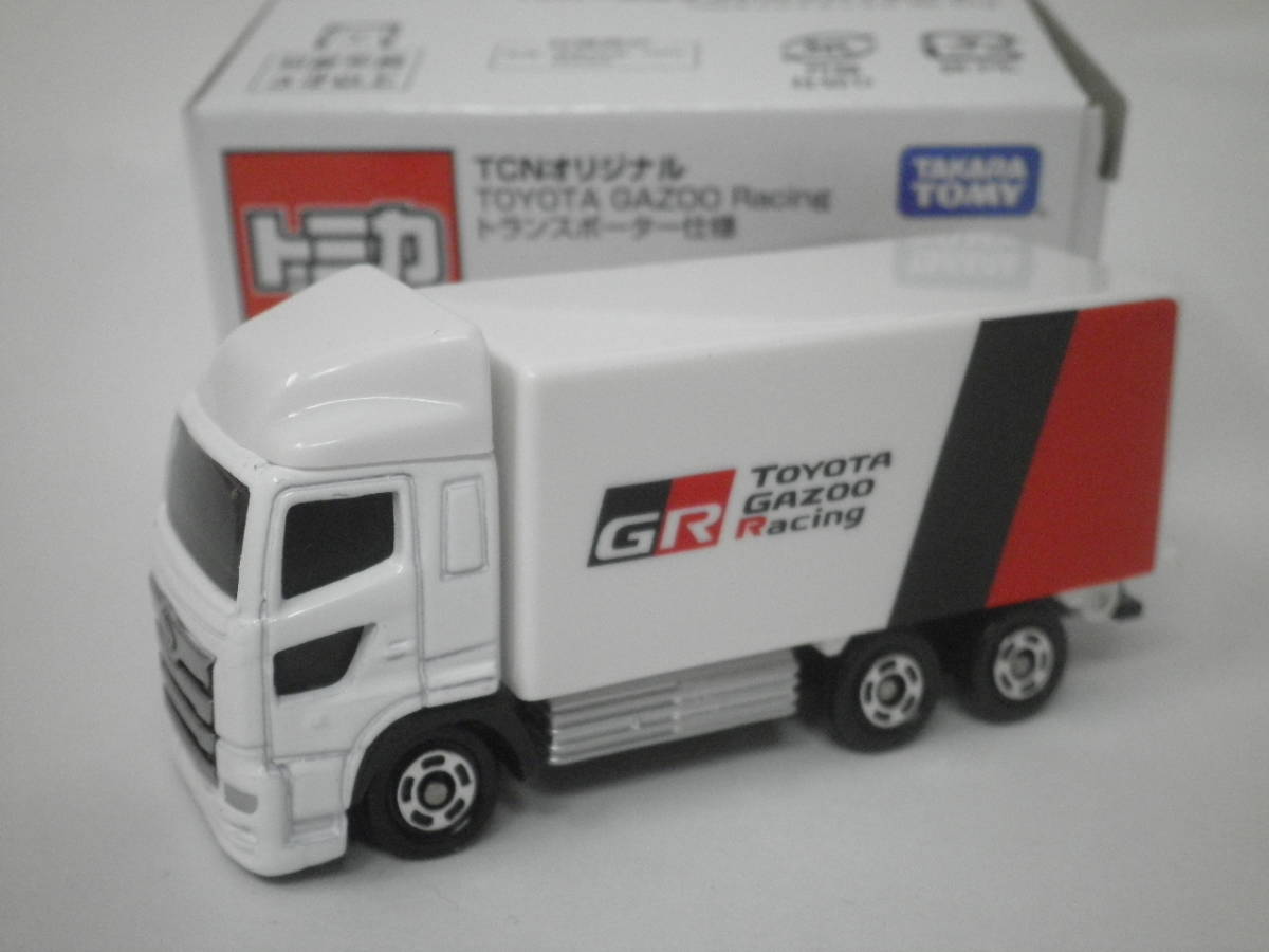 △特別限定　特注トミカ◆絶版 廃盤 特注 トミカ TCNオリジナル　 TOYOTA GAZOO　Racing トランスポーター仕様　※普通郵便での発送は不可_画像1