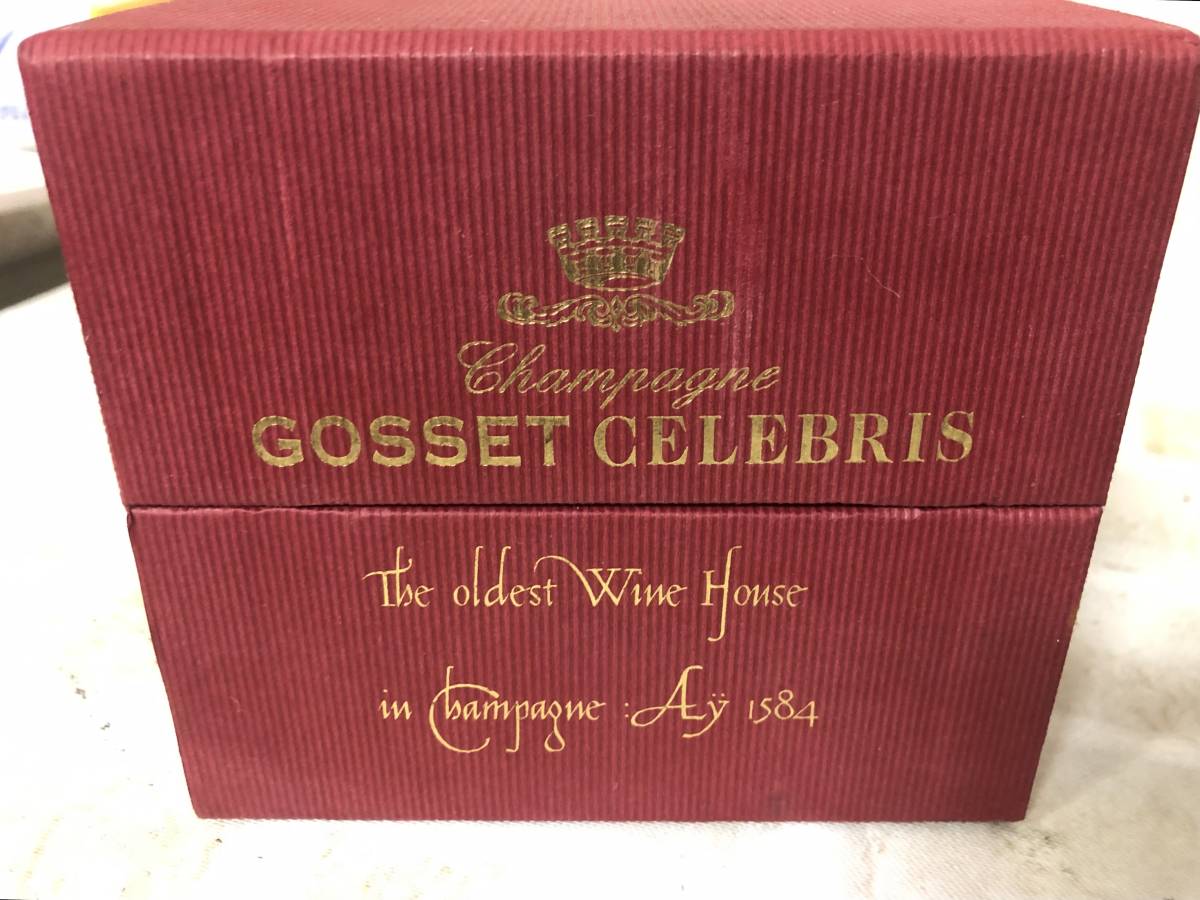 ☆古酒、未開栓、箱有☆GOSSET CELEBRIS 1995 ゴッセ セレブリス シャンパン ワイン 750ml 12% _画像6