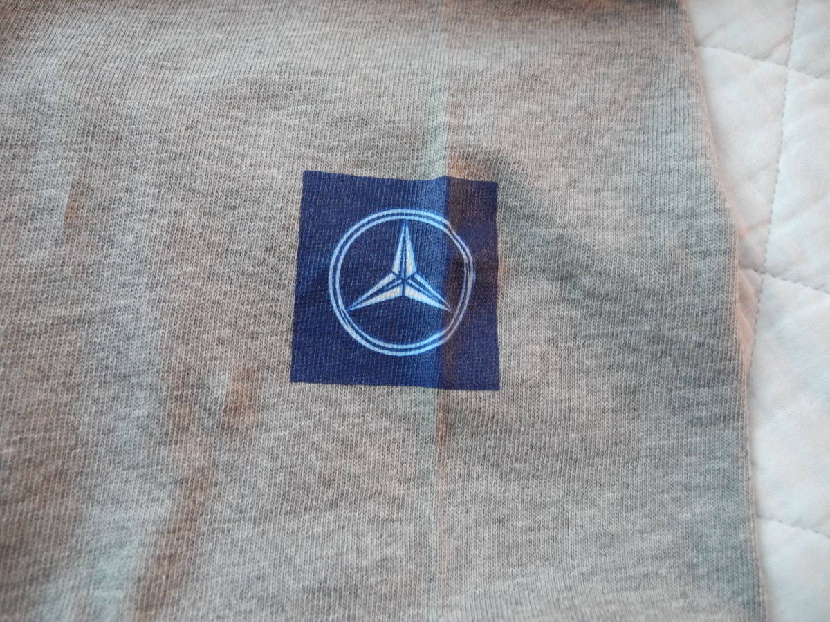 新品☆Mercedes Benz メルセデスベンツ ３ポインテッドスターマーク ロングTシャツ☆M_画像3