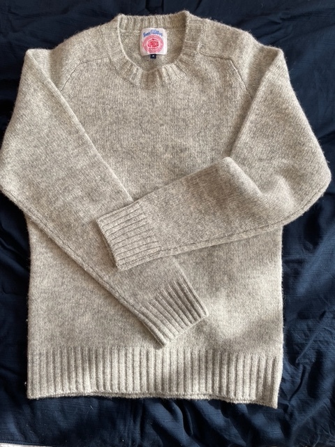 【美品】J.Press Shaggy Dog Sweater（ライトグレー） Jプレス シャギードック セーター Mサイズ_画像6