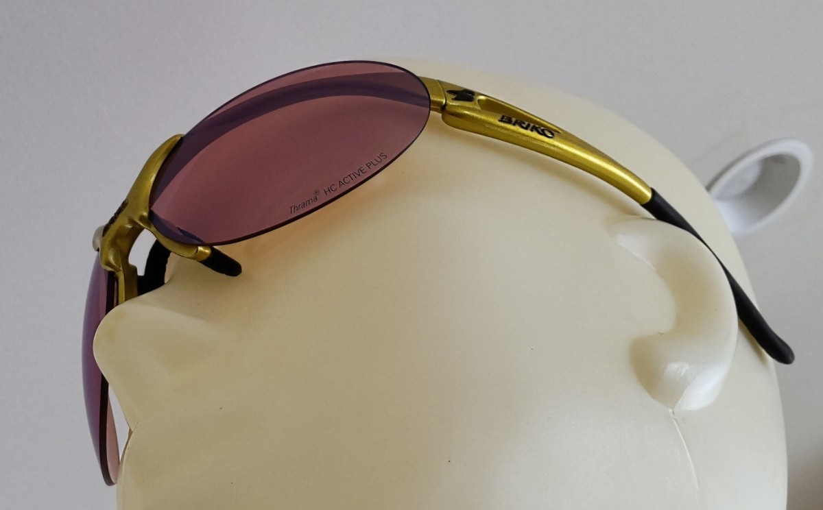Made in Italy BRIKO Briko SPRINTER Sprinter 1J. sunglasses Gold frame 
