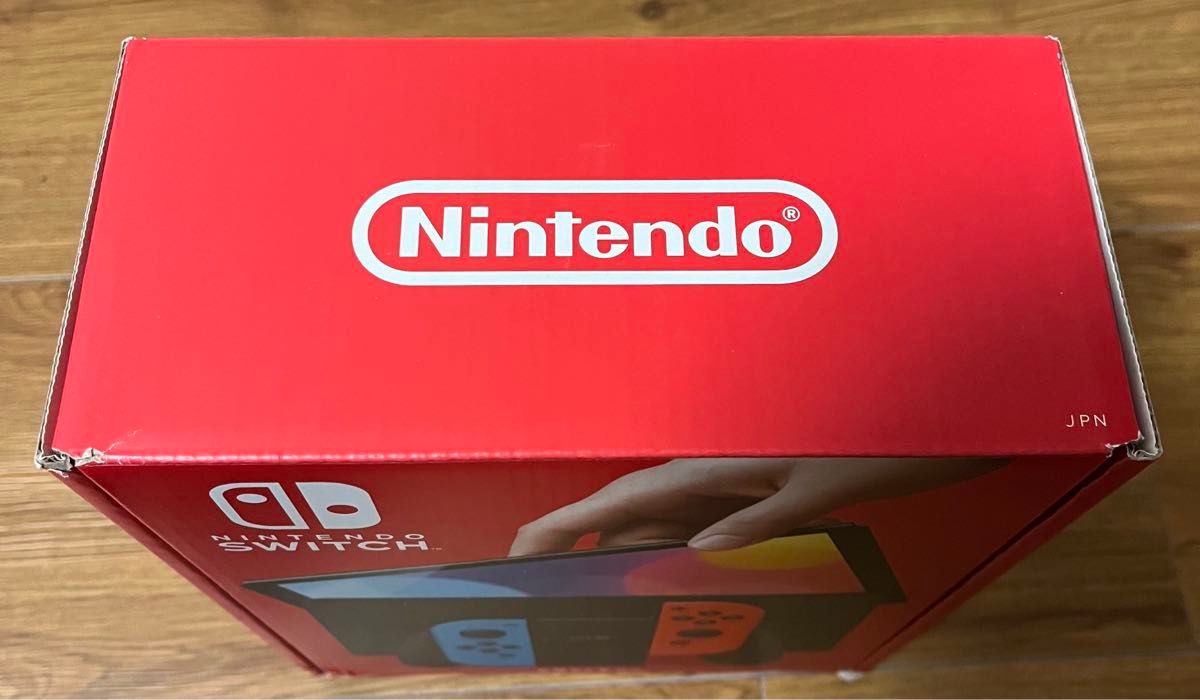 未使用品 外装箱凹みあり】Nintendo Switch本体 有機ELネオン 未使用品 外装箱凹みあり】Nintendo Switch本体 有機ELネオン