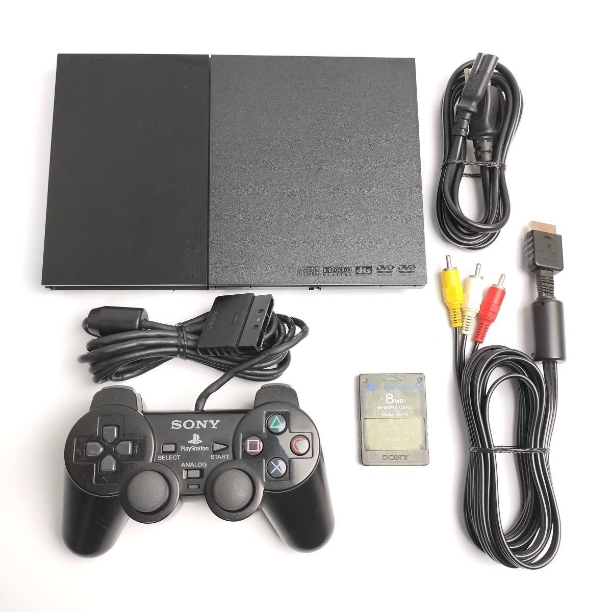 ★薄型★ 読み込み高速 良好 PS2 最終生産型 SCPH-90000 チャコールブラック PS2 プレステ2 PlayStation2 SCPH  90000 CB ブラック 薄型