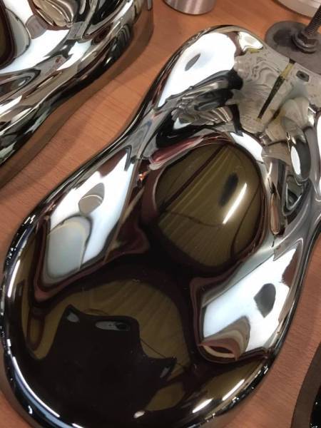 AMC メッキ塗料 silver 200gセット（シルバーメッキ塗料50ｇ・専用シンナー150g）　送料込み　鈑金塗装_画像2