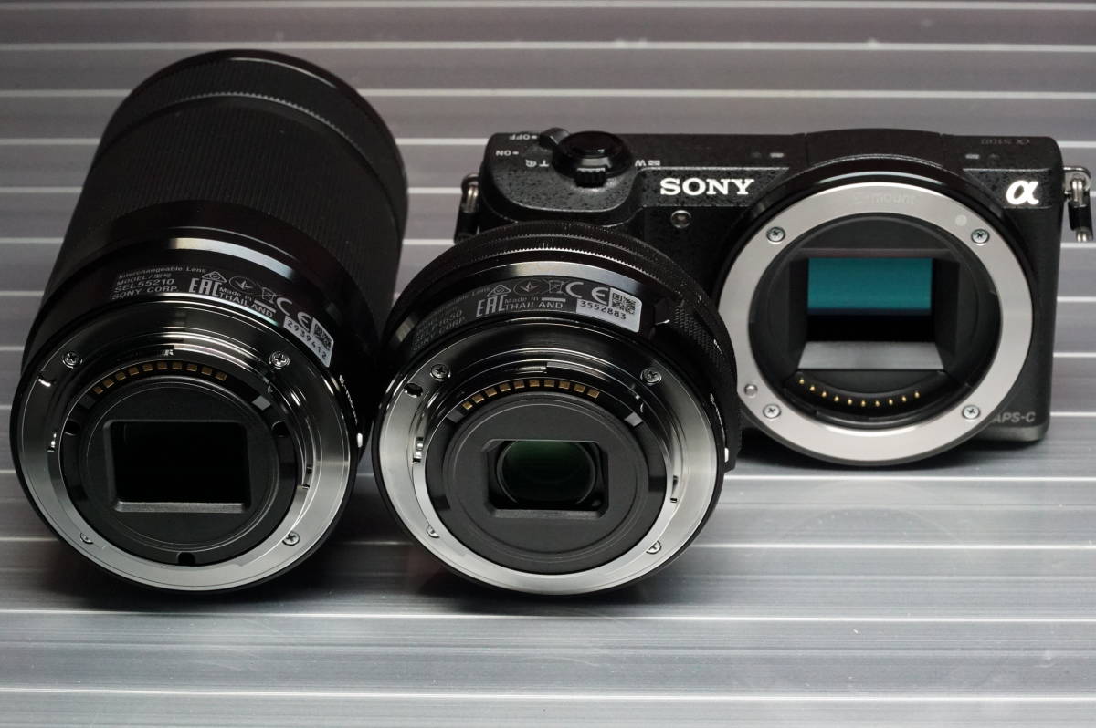 SONY ソニー ダブルズームレンズキット ILCE-5100Y＋E PZ 16-50mm F3.5-5.6 OSS ＋E 55-210mm F4.5-6.3 OSS APS-C_画像9