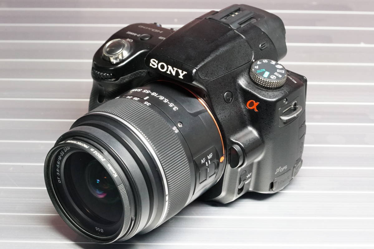 ジャンク品 SONY ソニー デジタル一眼 SLT-A55V α55_画像2