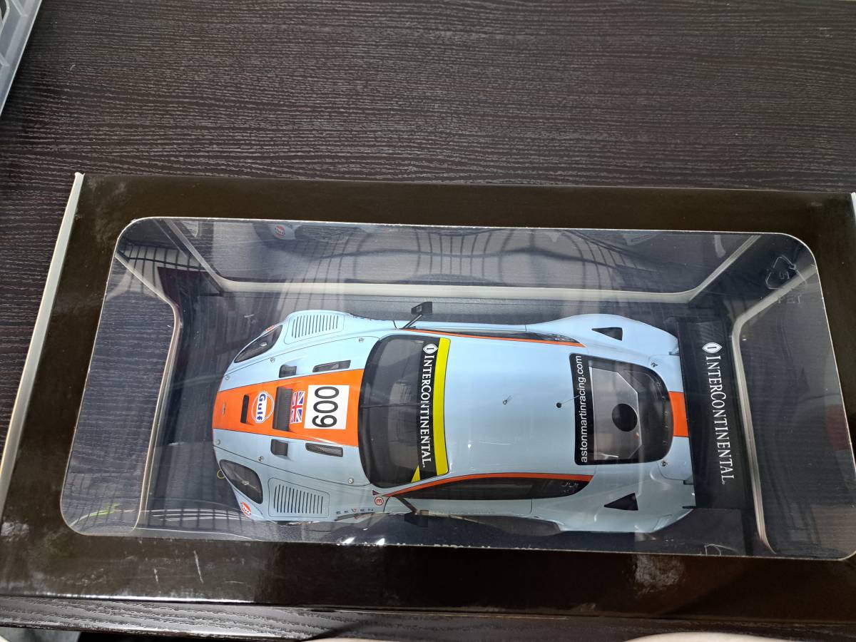 1/18 オートアート ASTON MARTIN RACING DBR9 2008_ガルフカラー_Gulf_アストンマーチン_画像2