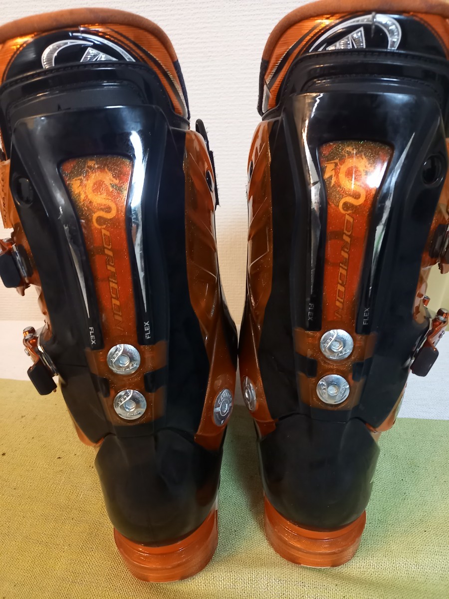 [MI-07]TECNICA Technica цвет orange лыжи для жесткие ботинки 23/24.5cm надпись Youth do ощущение б/у есть 