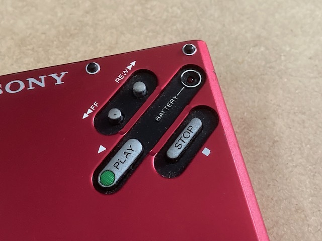 SONY Walkman WM-DD ウォークマンDD レッド_画像4