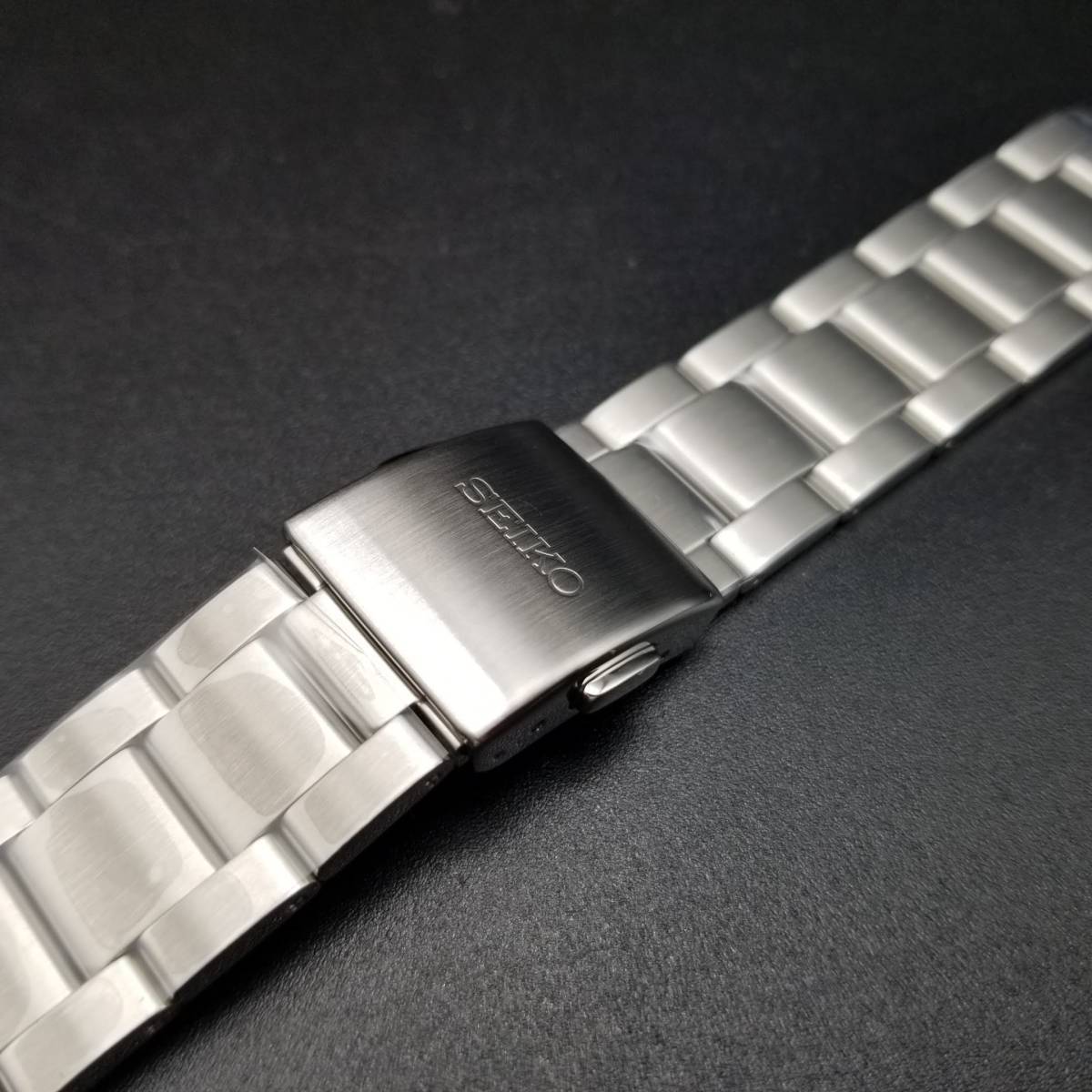 純正 Seiko セイコー アルピニスト ステンレスバンド SARB013 / SARB017 / SARB015 用 20mm 腕時計ベルト D3A7AB_画像2