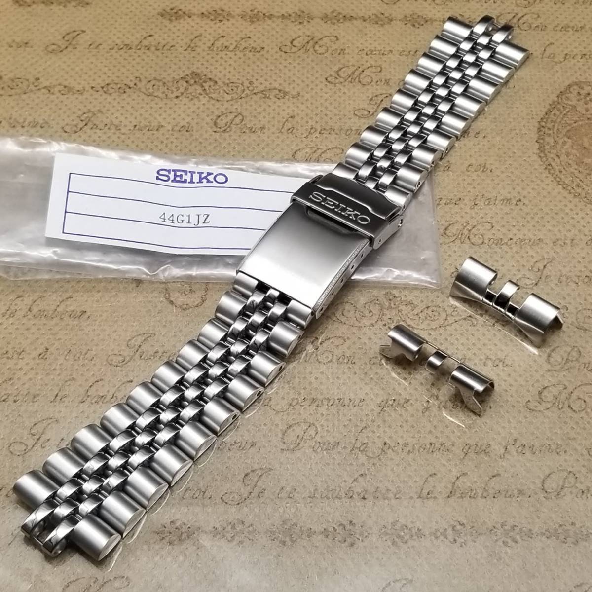 純正 Seiko セイコー 22mm 5連 ステンレスバンド 7S26-0020 純正 Seiko セイコー 22mm 5連 ステンレスバンド 7S26-0020