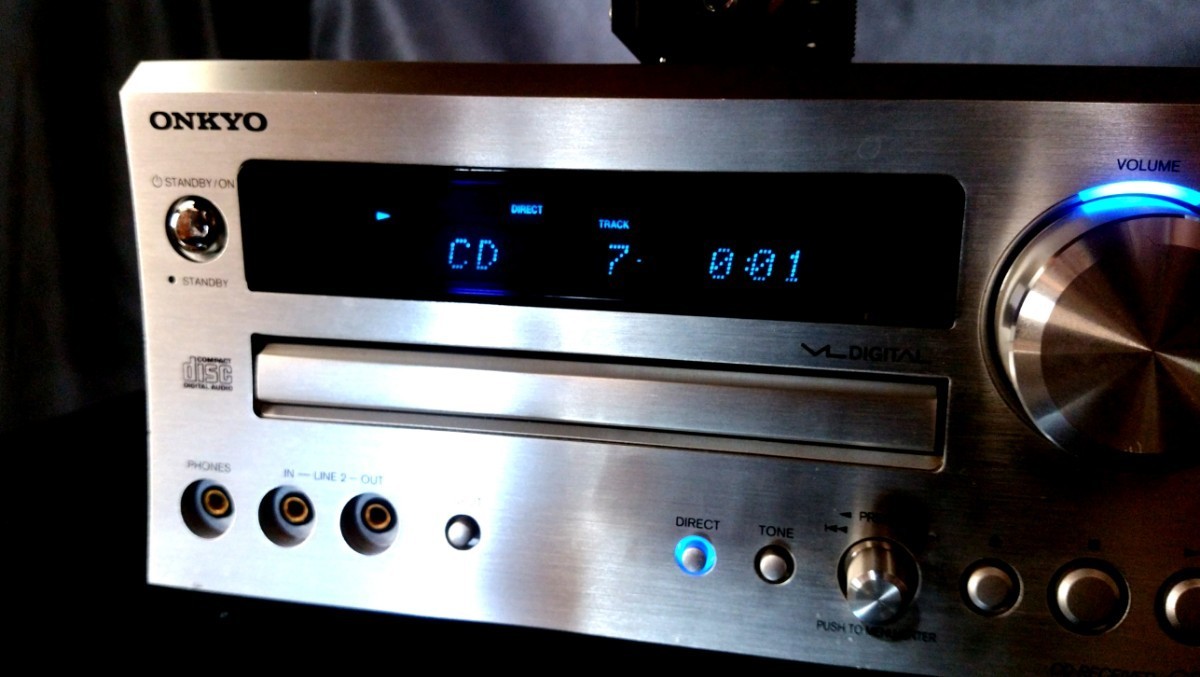 ONKYO CR-D2 オンキヨー 高音質CDレシーバー♪除菌クリーニング品♪ピックアップレンズ交換他_画像1