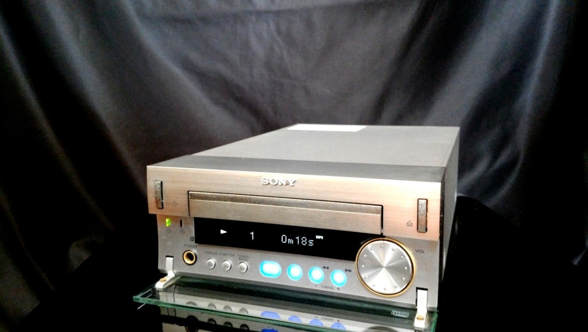 SONY HCD-SD１ ソニー高音質CDレシーバー♪除菌クリーニング品♪ワイドFM対応♪表示明瞭_画像5