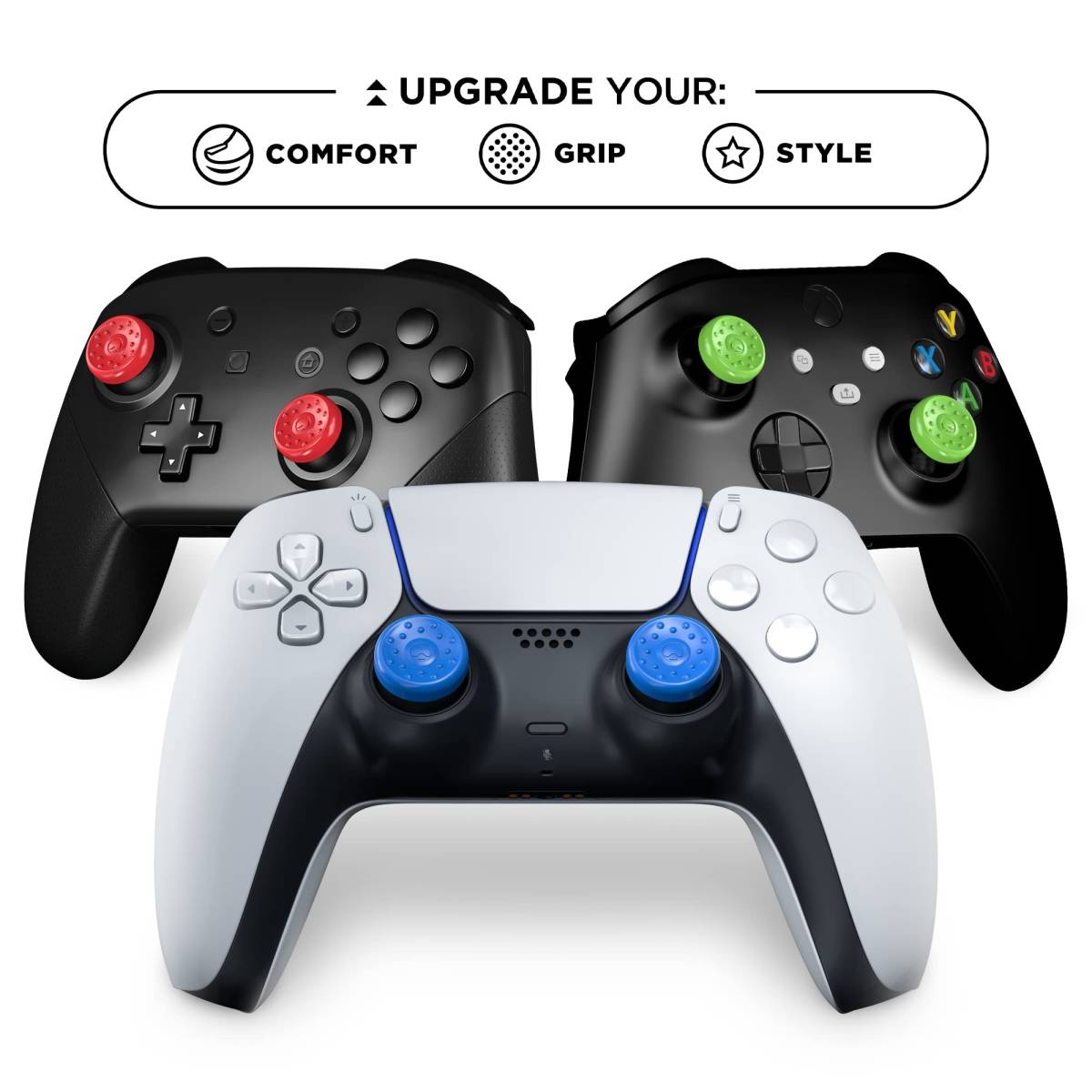 【人気商品】No-Slip Thumb Grips | Universal Edition for Nintendo Switch_画像2