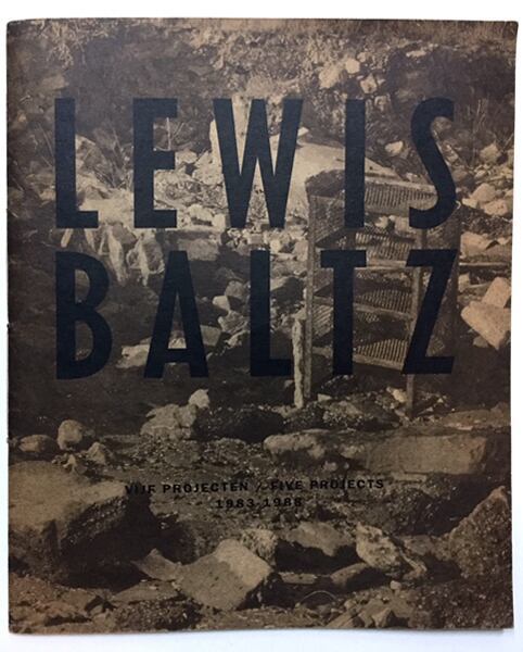 ルイス・ボルツ LEWIS BALTZ：VIJF PROJECTEN / FIVE PROJECTS - SAN QUENTIN POINT, CONTINUOUS FIRE POLAR CIRCLE, NEAR RENO...._画像1