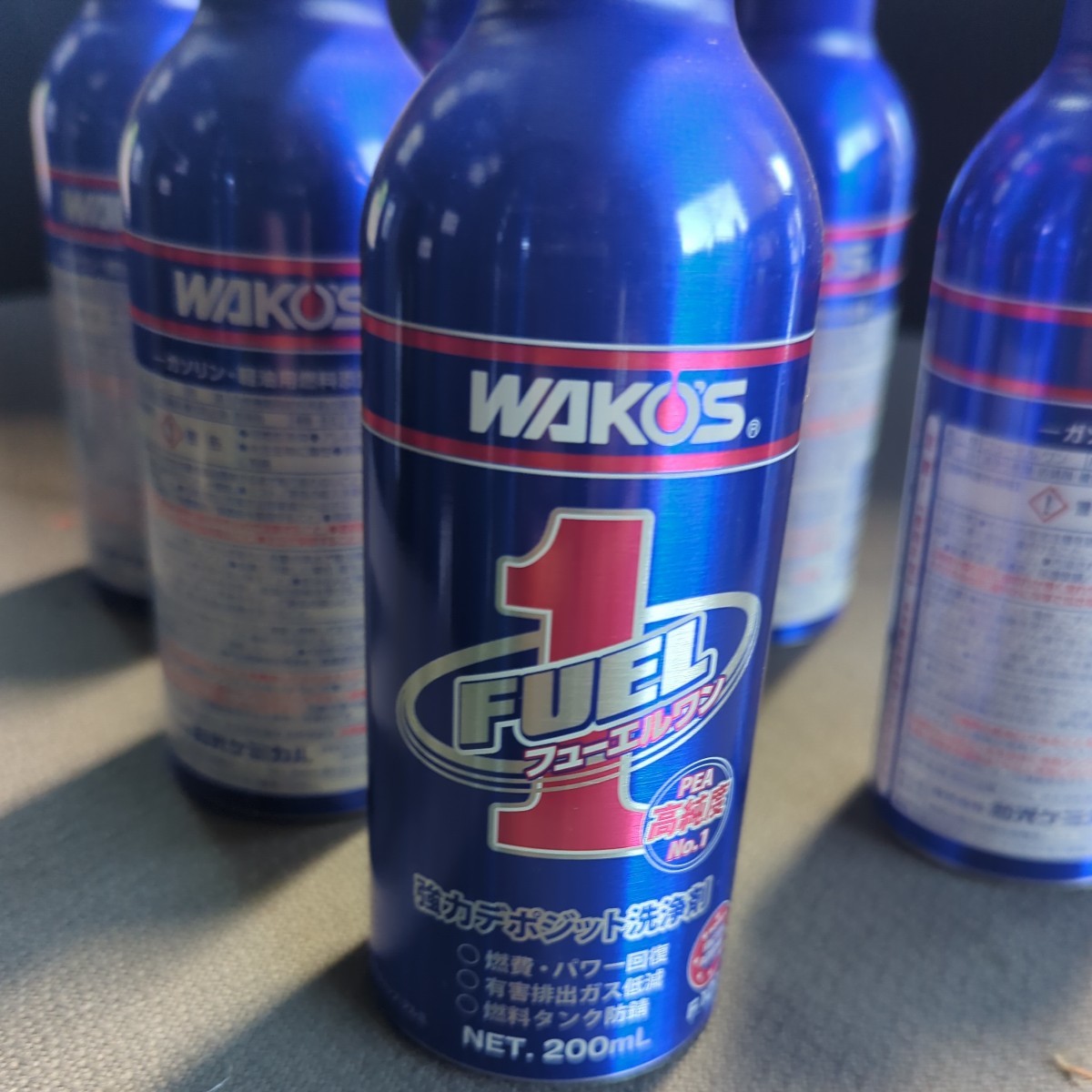 WAKOS FUEL1 F101 ガソリン ディーゼル 燃料添加剤 ワコーズ フューエルワン ６本セット_画像4