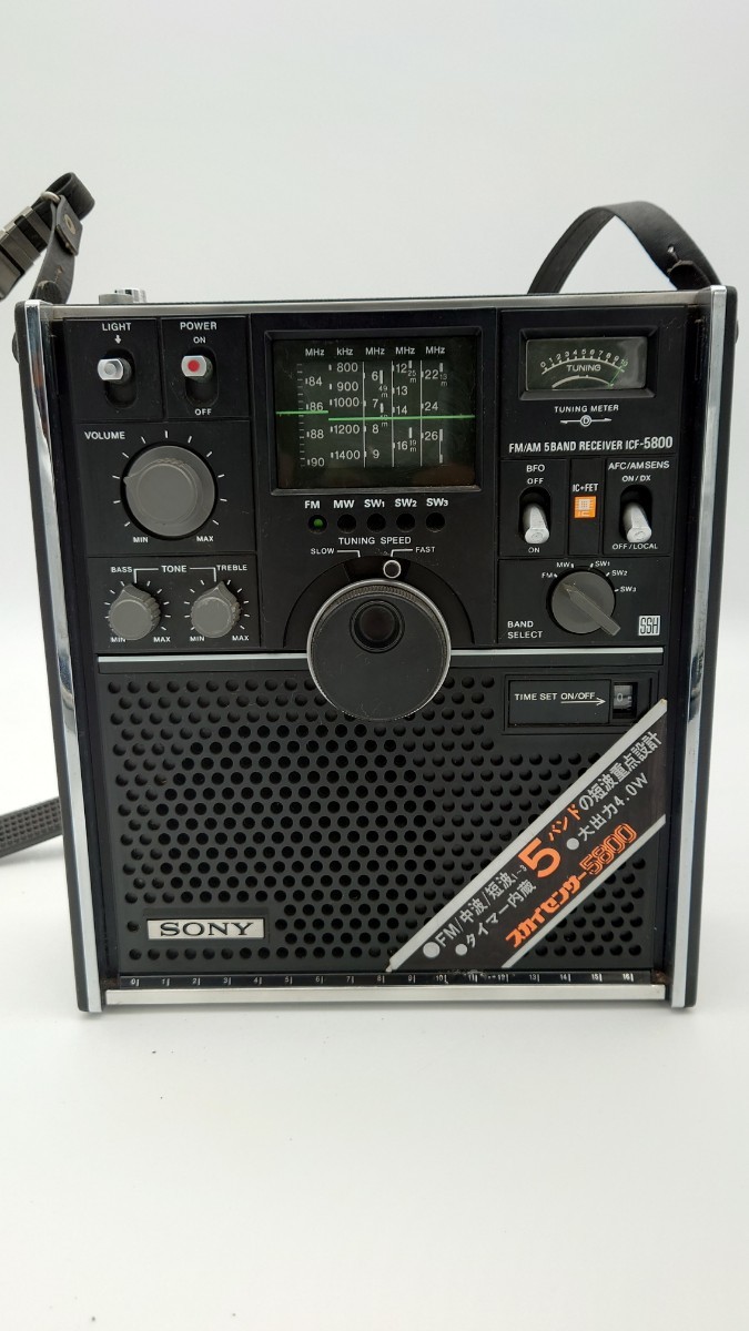 SONY ICF−5800 BCL ラジオ スカイセンサー ジャンク_画像1