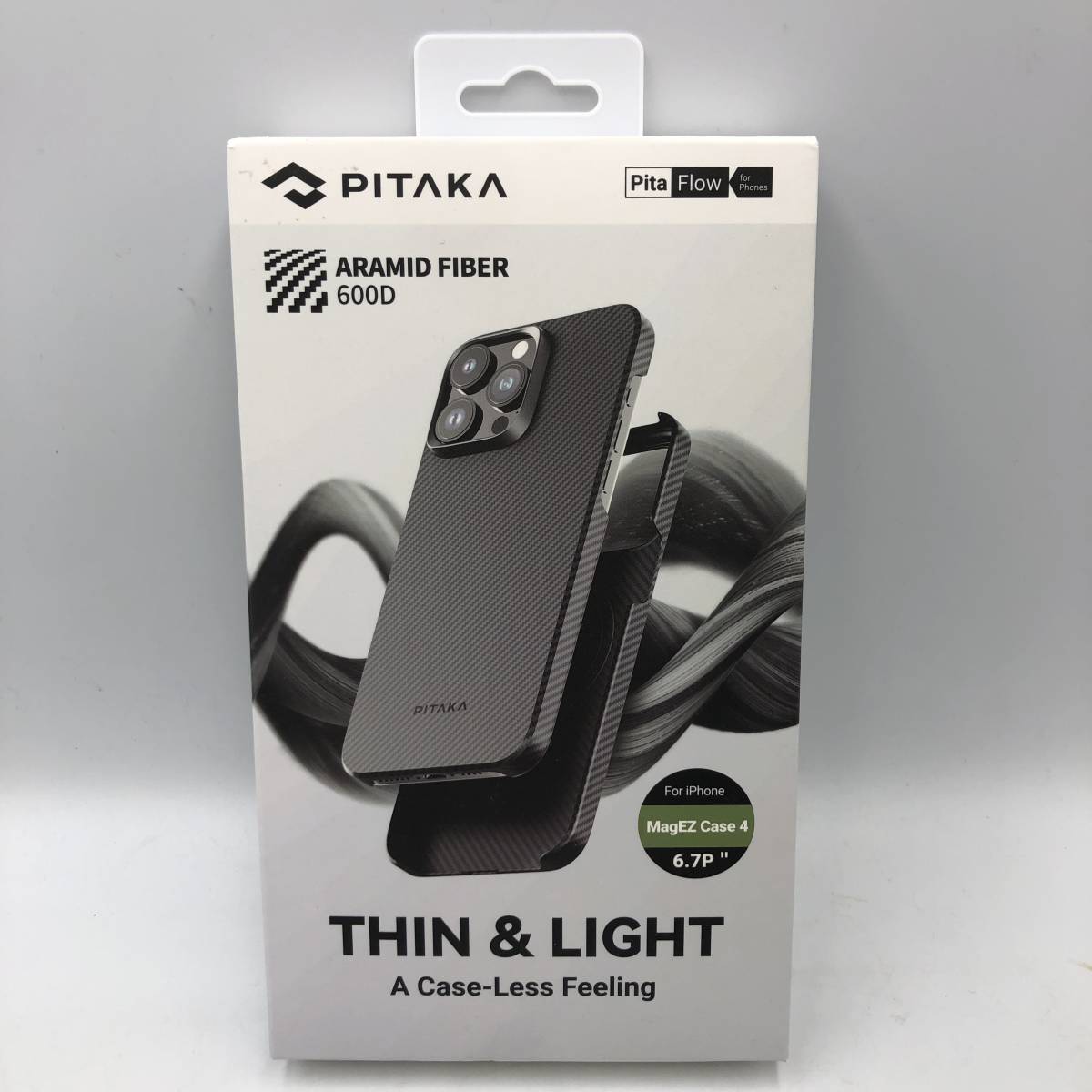 【美品】PITAKA iPhone 15 Pro Max 用 ケース/Y13160-X2_画像1