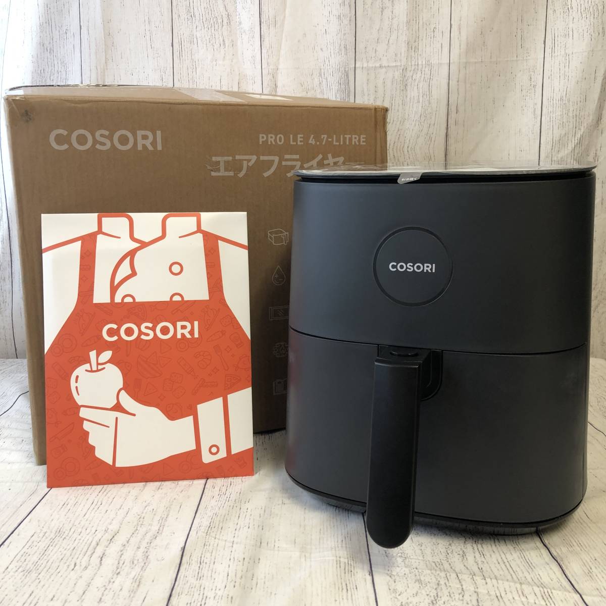 【通電のみ確認済】COSORI ノンフライヤー 4.7L 大容量 家庭用 電気 エアフライヤー PSE認証済み CAF-L501-KJP/佐Y13605-M3_画像1