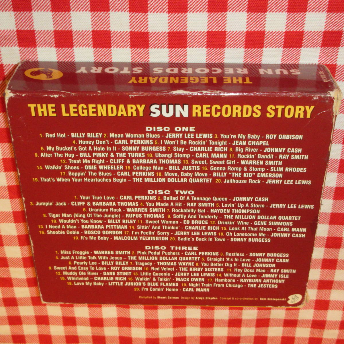 SUN RECORDS STORY Vol.2《輸入盤3CD》◆ジェリー・リー・ルイス/カール・パーキンス/ロイ・オービソン/ジョニー・キャッシュ/レイ・スミス_画像2