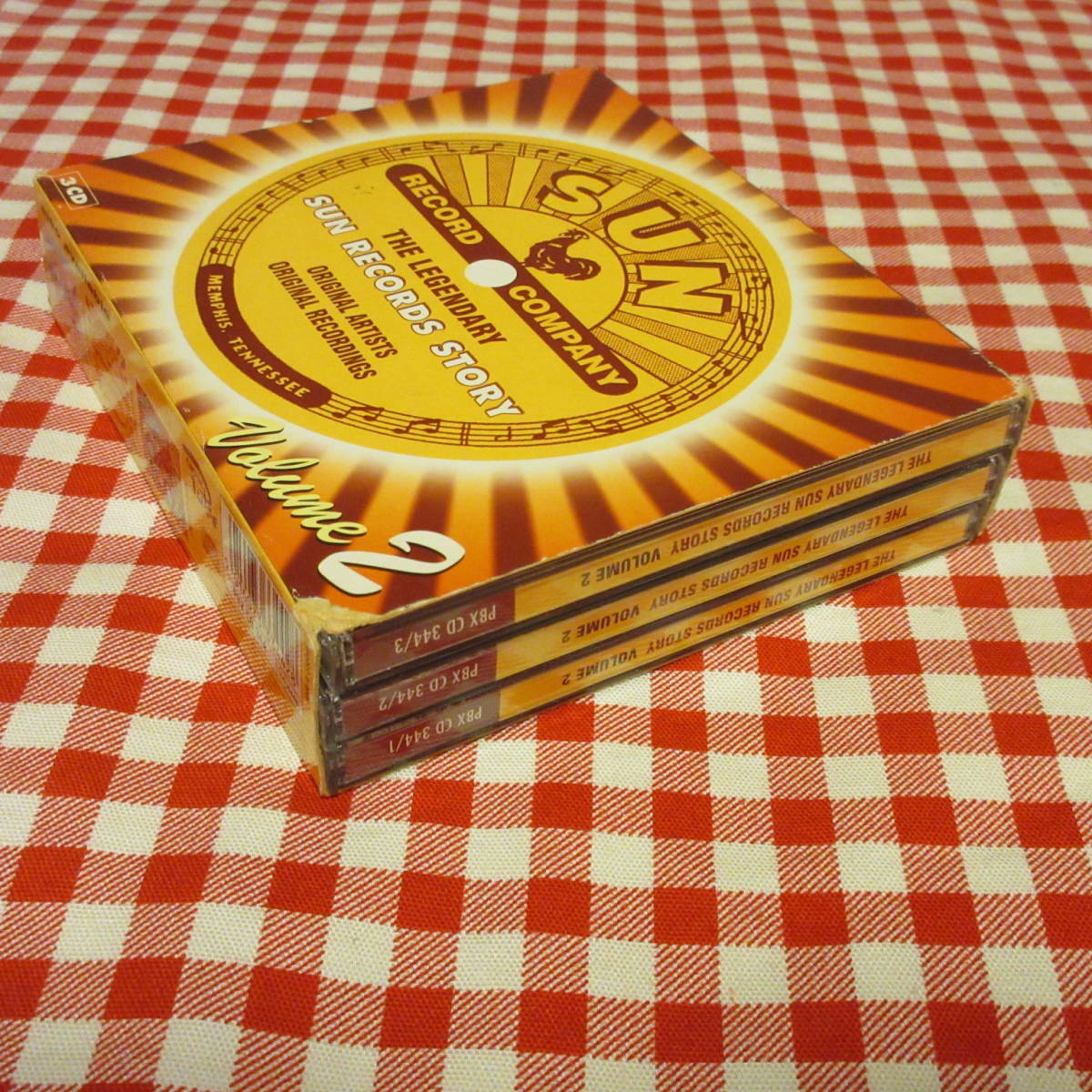 SUN RECORDS STORY Vol.2《輸入盤3CD》◆ジェリー・リー・ルイス/カール・パーキンス/ロイ・オービソン/ジョニー・キャッシュ/レイ・スミス_画像3