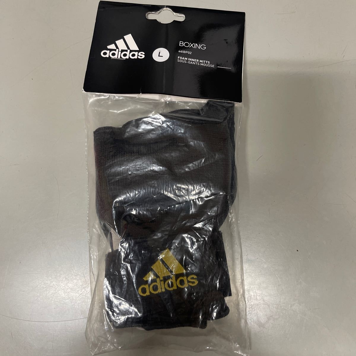  Adidas combat спорт adidas combat sports бокс перчатка adiBP02 черный Gold не использовался L размер BOXING