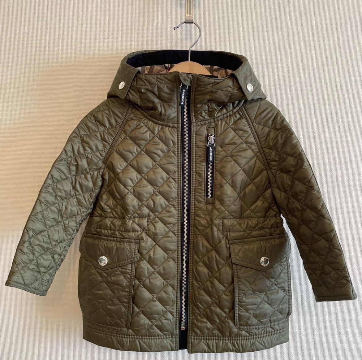 BURBERRY CHILDREN キルティングコート 3Y 98cm-