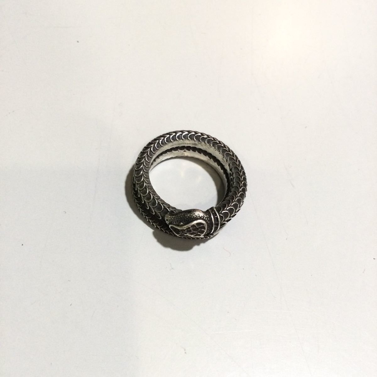 gucci グッチ snake スネーク AG925 ring リング 指輪 silver シルバー 625284_画像7