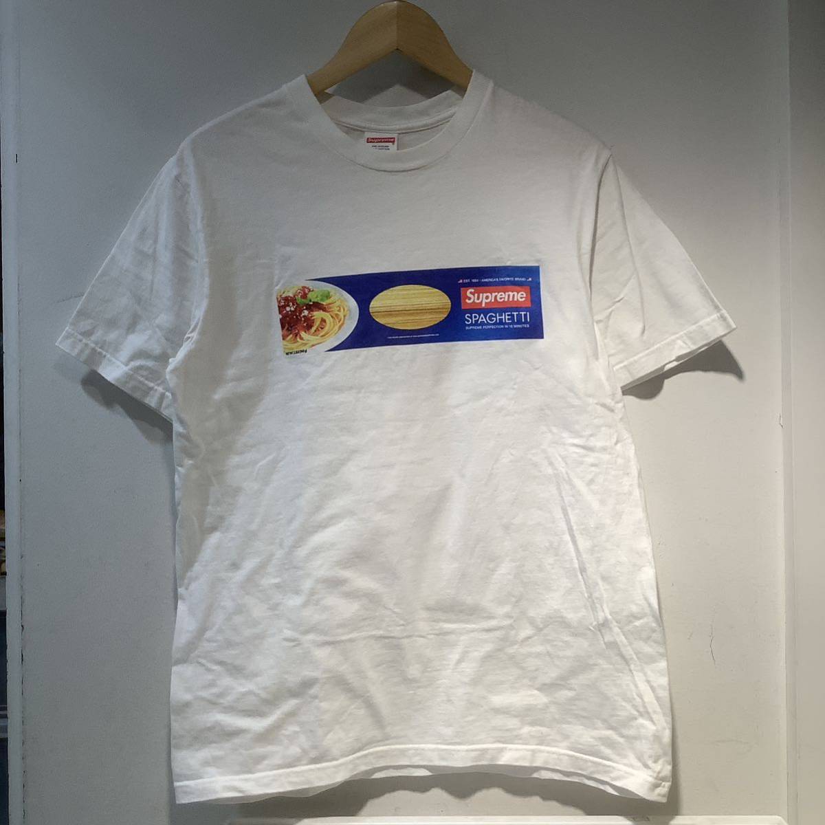 supreme シュプリーム spaghetti tee スパゲッティ　Tシャツ 2021A/W White ホワイト Sサイズ 643254