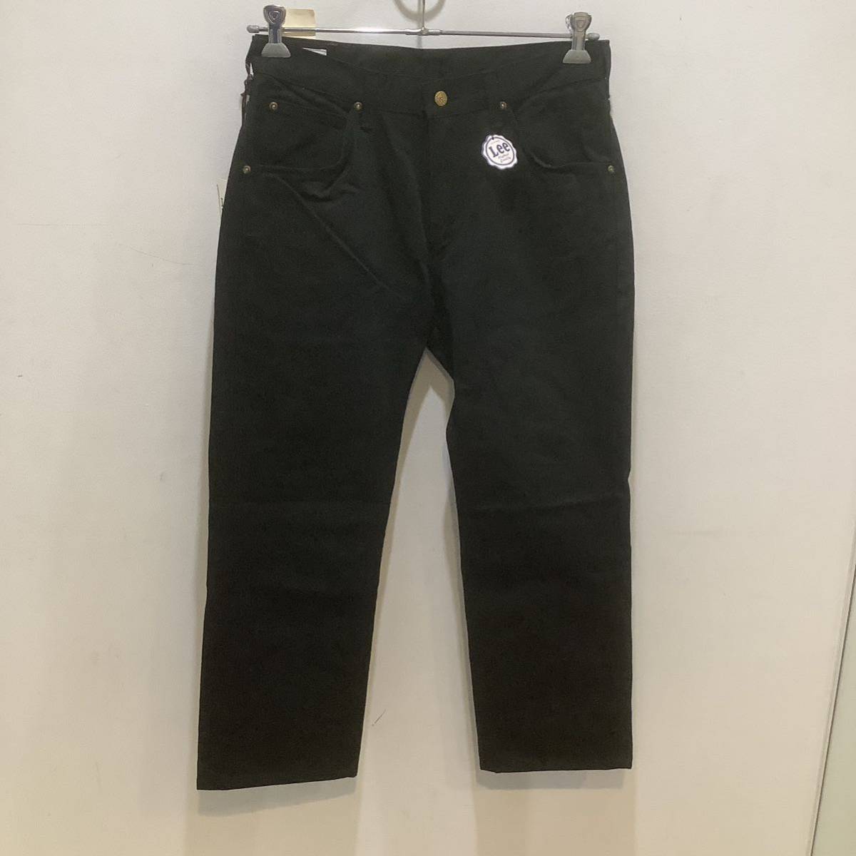 Lee リー 101Z STRAIGHT TWILL ストレートツイル パンツ ジーンズ デニム ブラック 31インチ 643887